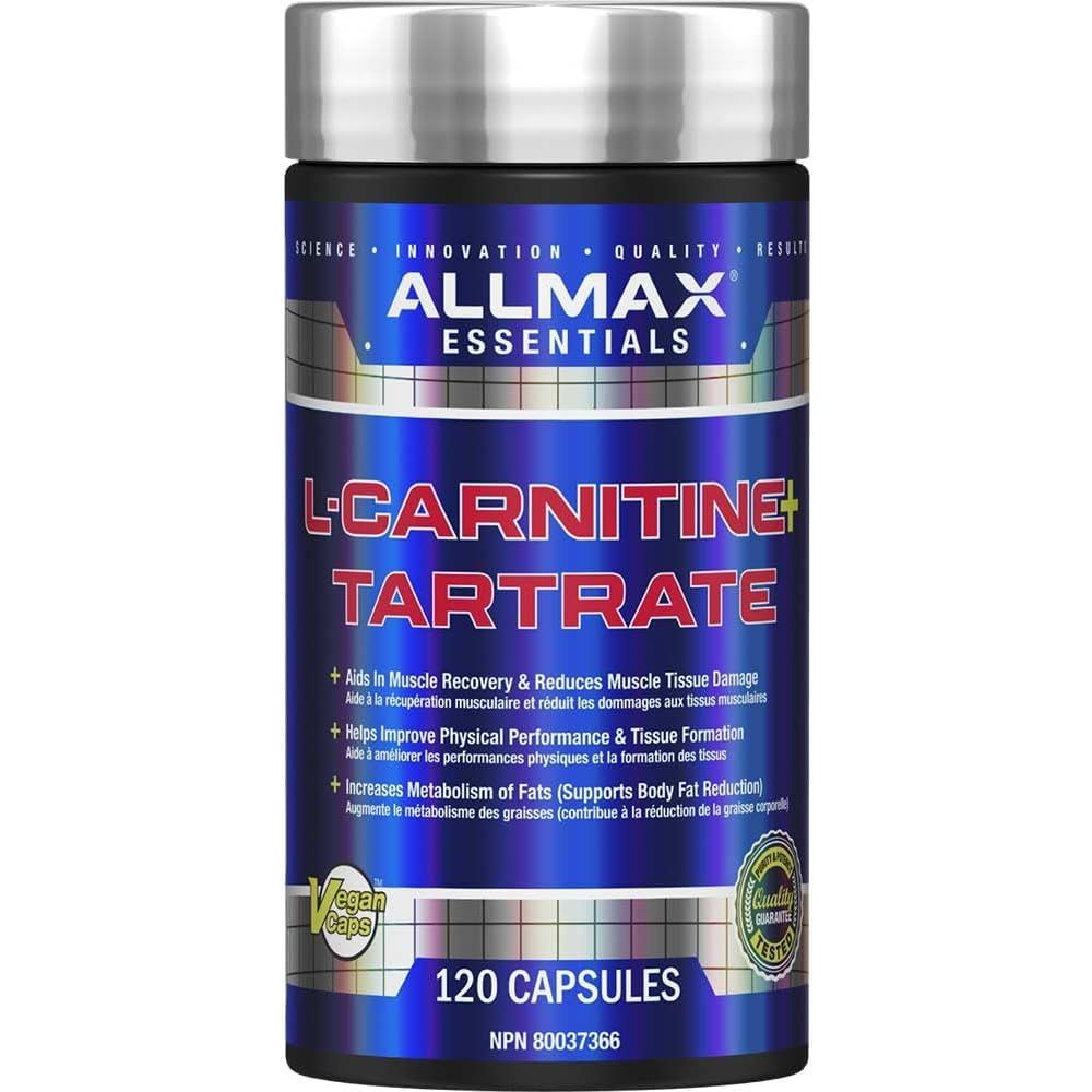 Allmax L-Carnitine - 120 Capsules Anthem Supplements Allmax L-Carnitine - 120 Capsules Anthem Supplements