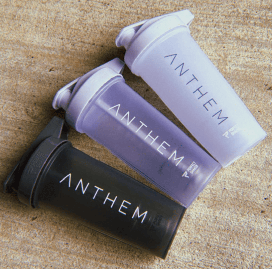 Anthem Shaker Bottle Gray | Anthem Supplements Canada