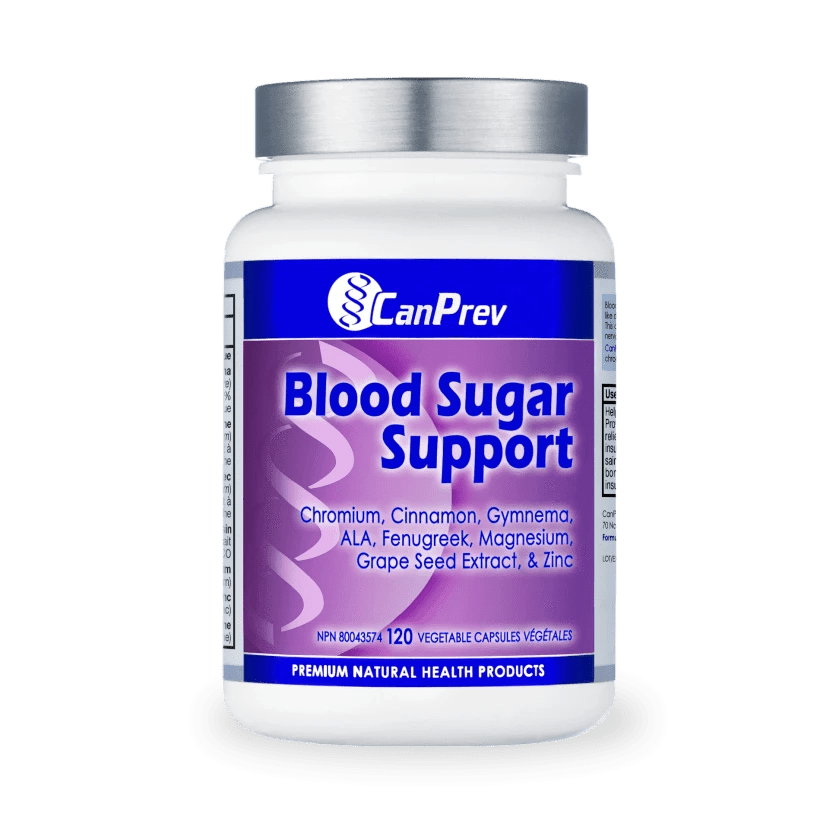 CanPrev Blood Sugar Support 120 Vegicaps | Anthem Supplements Canada