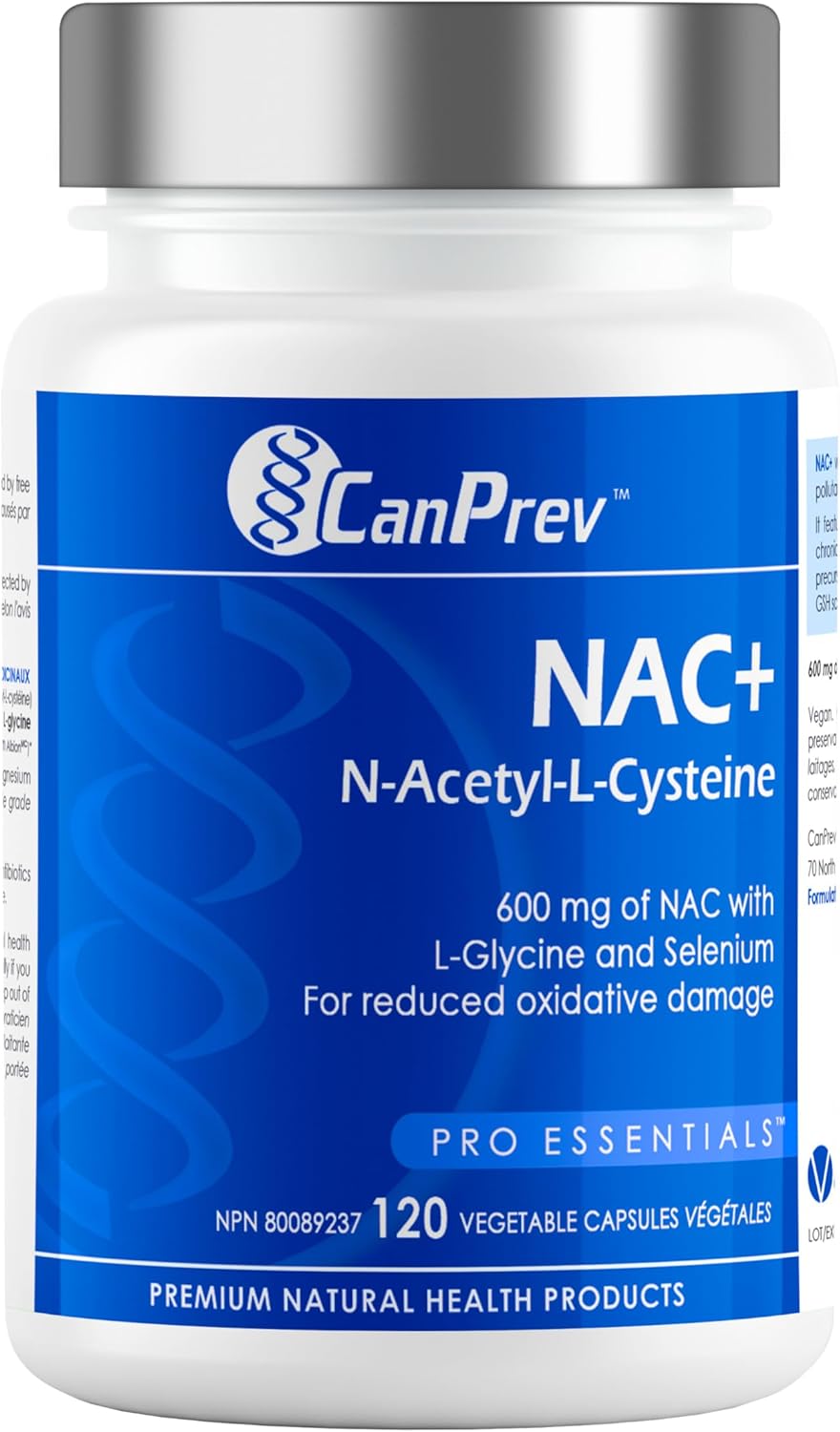 CanPrev NAC+ 120 Vegicaps | Anthem Supplements Canada