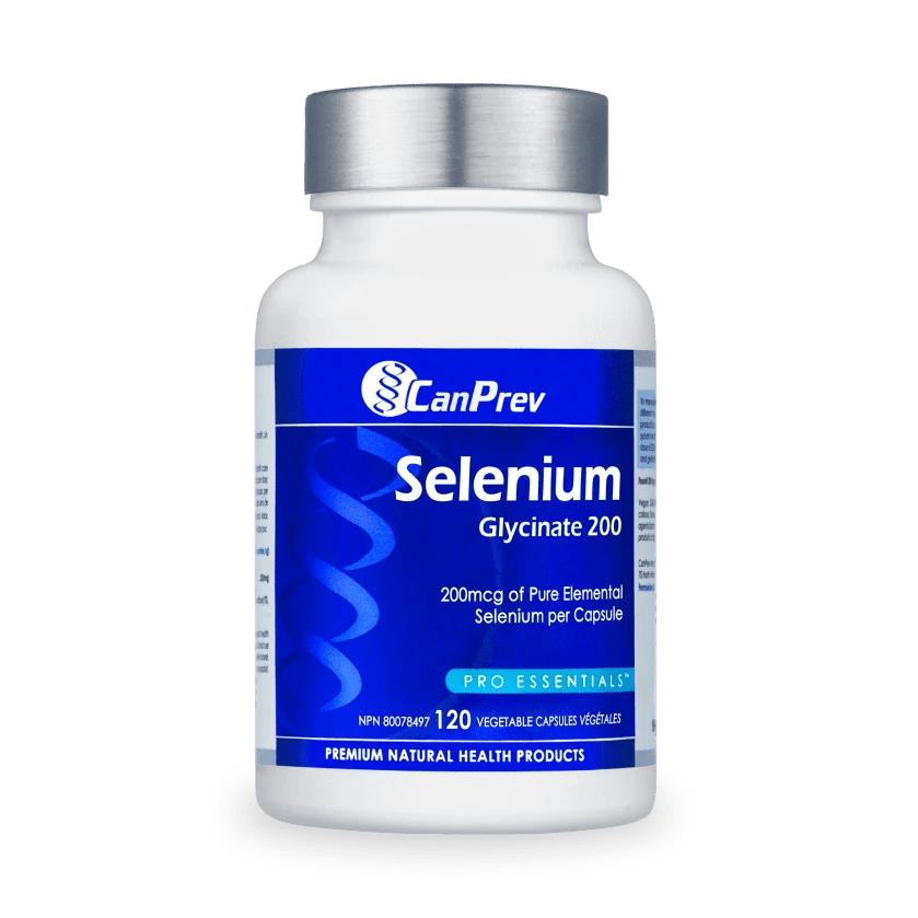 CanPrev Selenium Glycinate 200 120 Vegicaps | Anthem Supplements Canada