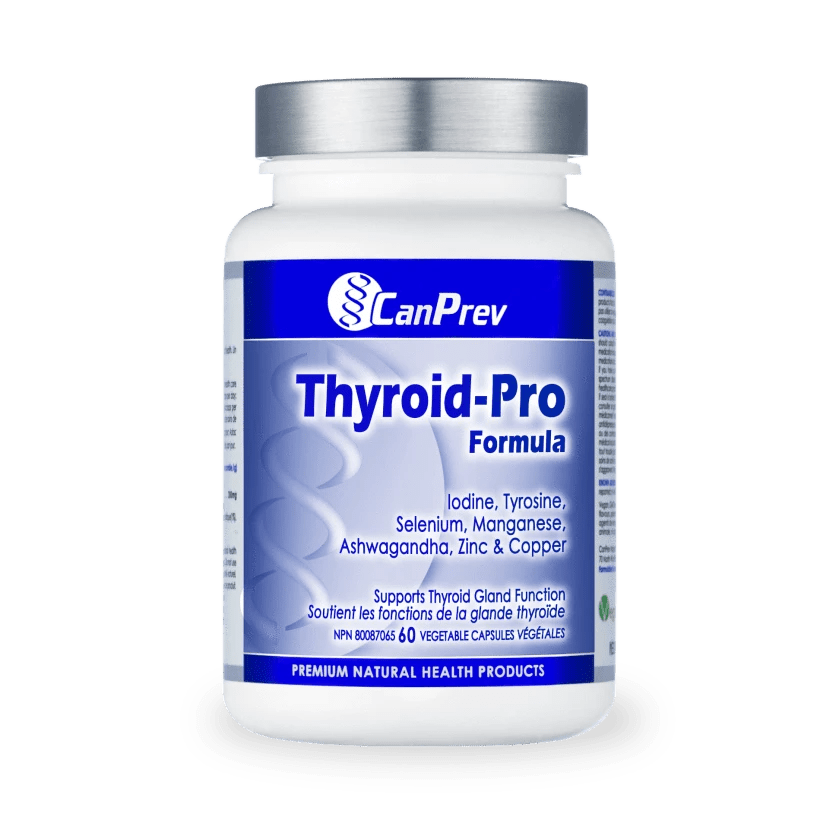 CanPrev Thyroid - Pro Formula 60 Vegicaps | Anthem Supplements Canada
