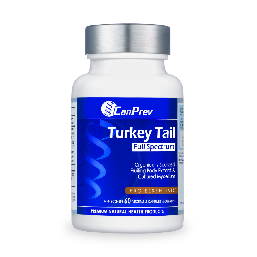 CanPrev Turkey Tail Full Spectrum 60 Vcaps