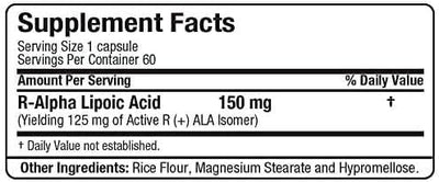Supplement Label