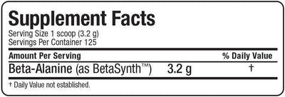 Supplement Label
