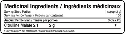 Supplement Label