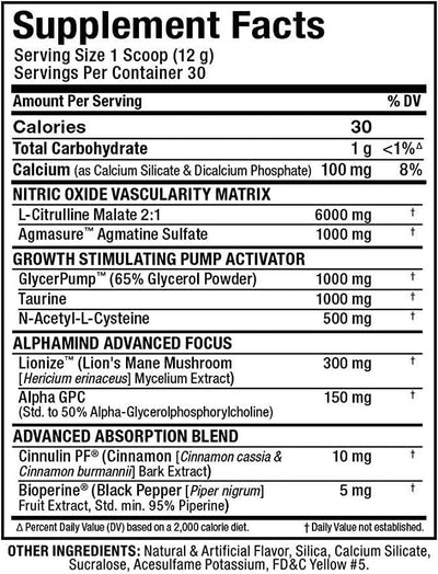 Supplement Label