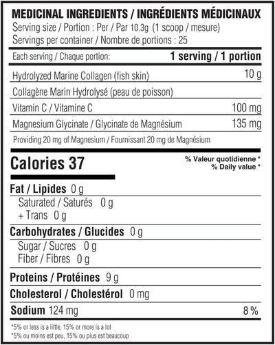 Supplement Label