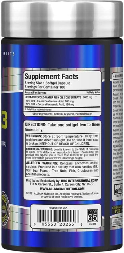 Supplement Label