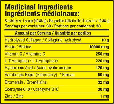 Supplement Label