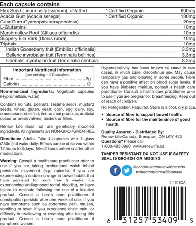Supplement Label