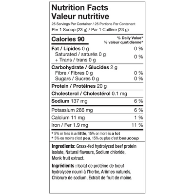 Supplement Label
