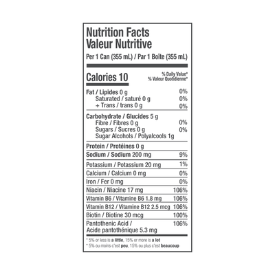 Supplement Label
