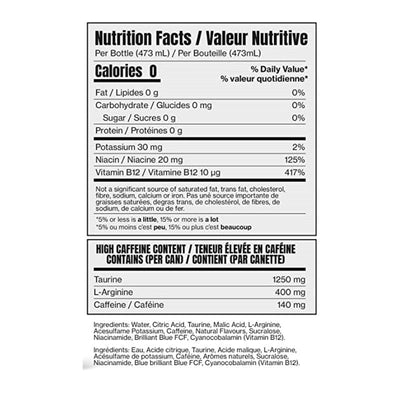 Supplement Label