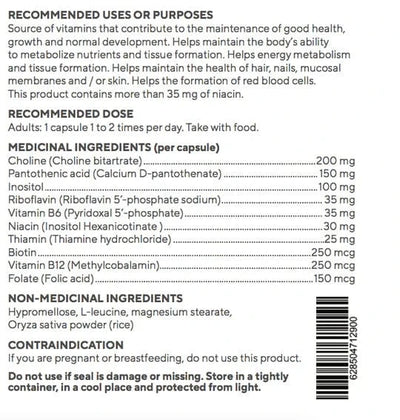 Supplement Label