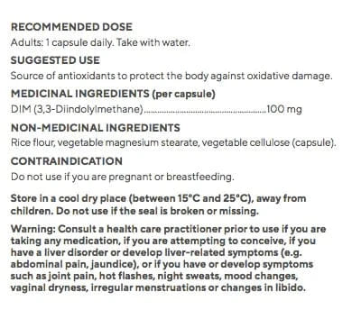 Supplement Label
