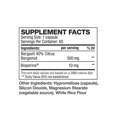 Supplement Label