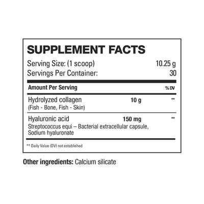 Supplement Label