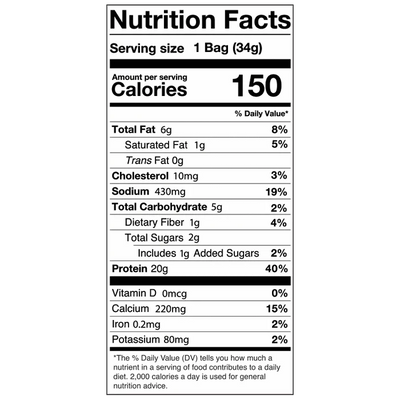 Supplement Label