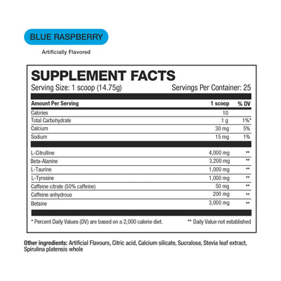 Supplement Label