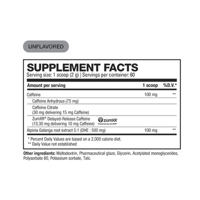 Supplement Label