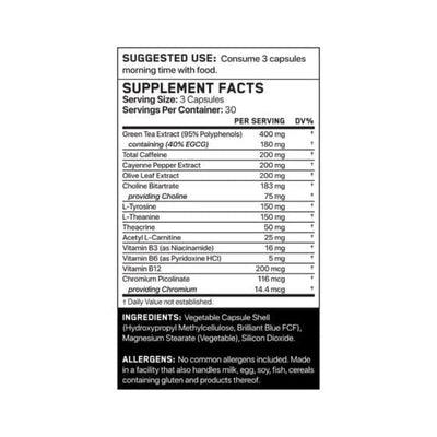 Supplement Label