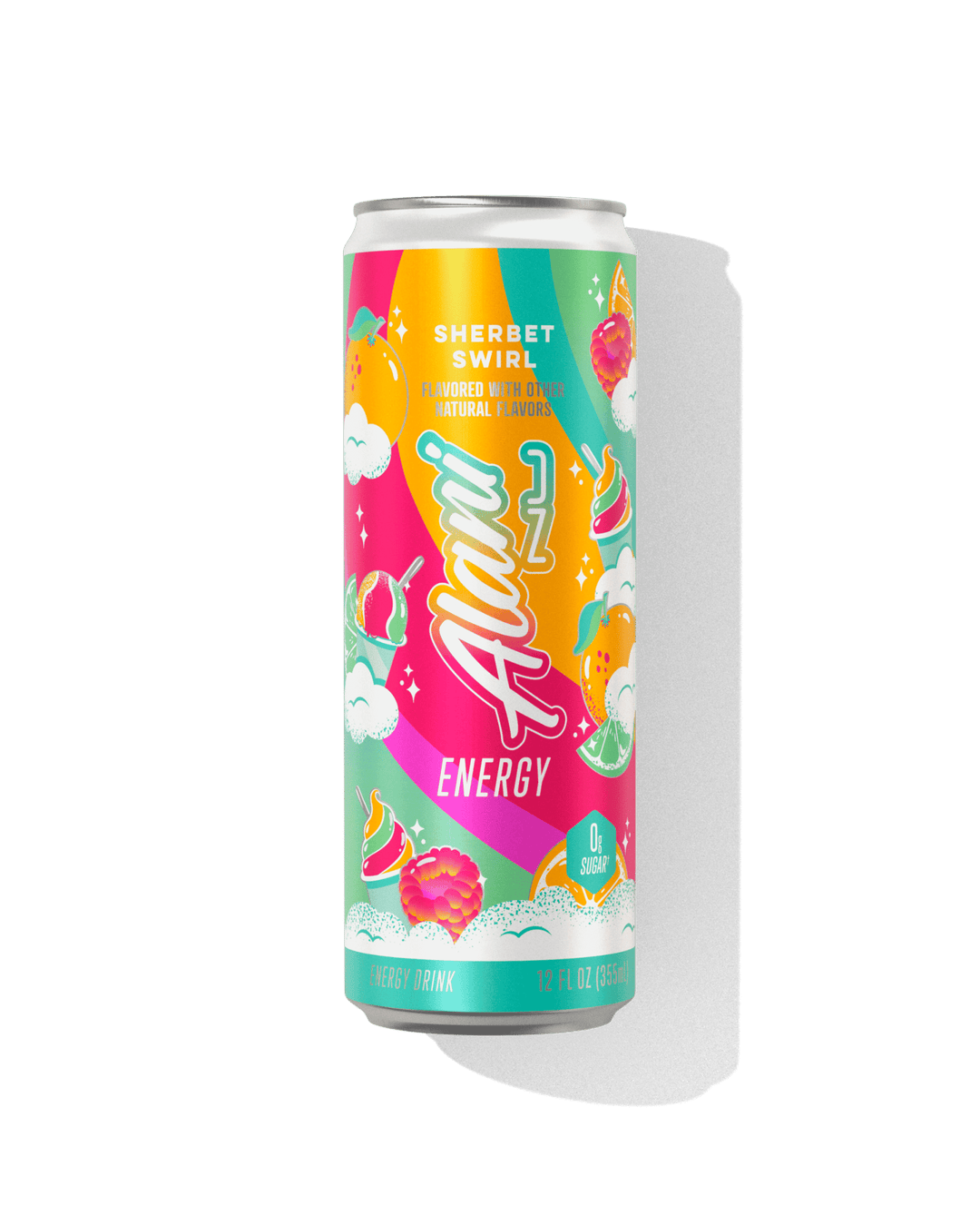 Alani Nu Energy Drink - 355mL Sherbet Swirl | Anthem Supplements Canada