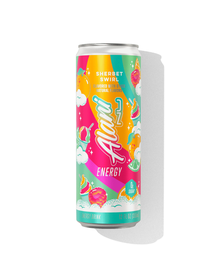Alani Nu Energy Drink - 355mL Sherbet Swirl | Anthem Supplements Canada