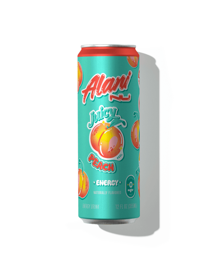 Alani Nu Energy Drink Juicy Peach | Anthem Supplements Canada