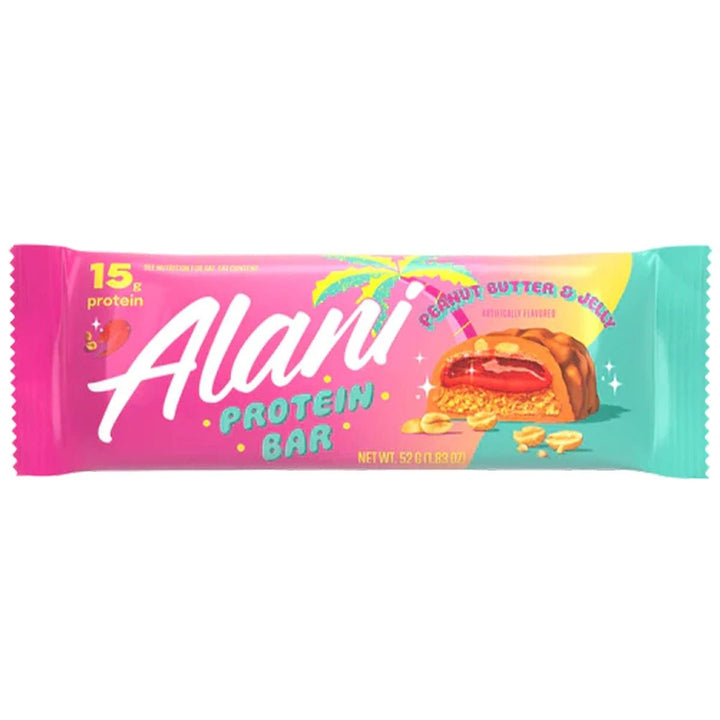 Alani Nu Protein Bar Peanut Butter & Jelly | Anthem Supplements Canada