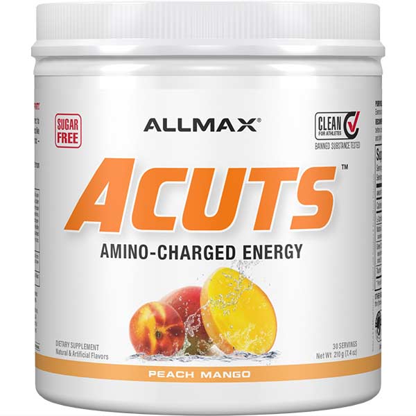 Allmax A:Cuts - 30 Servings Peach Mango | Anthem Supplements Canada