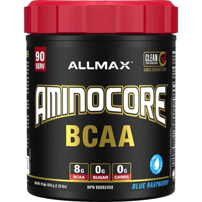 Allmax AminoCore Blue Raspberry | Anthem Supplements Canada
