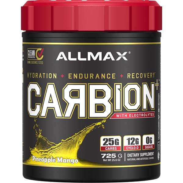 Allmax CarbION - 25 Servings Pineapple Mango | Anthem Supplements Canada