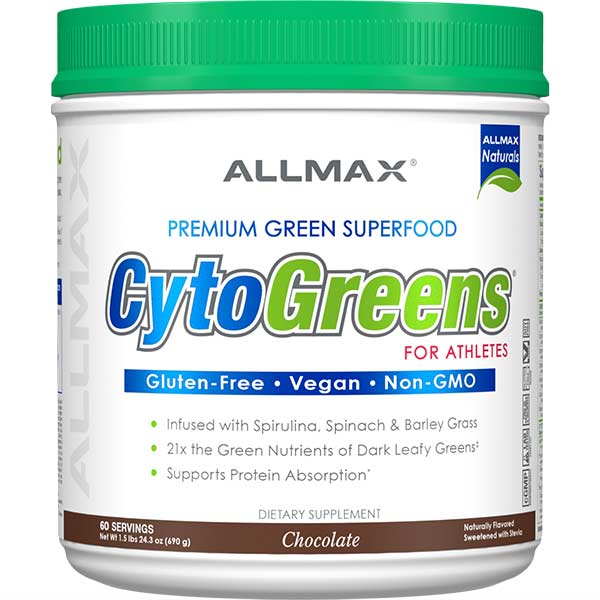 Allmax CytoGreens Chocolate | Anthem Supplements Canada