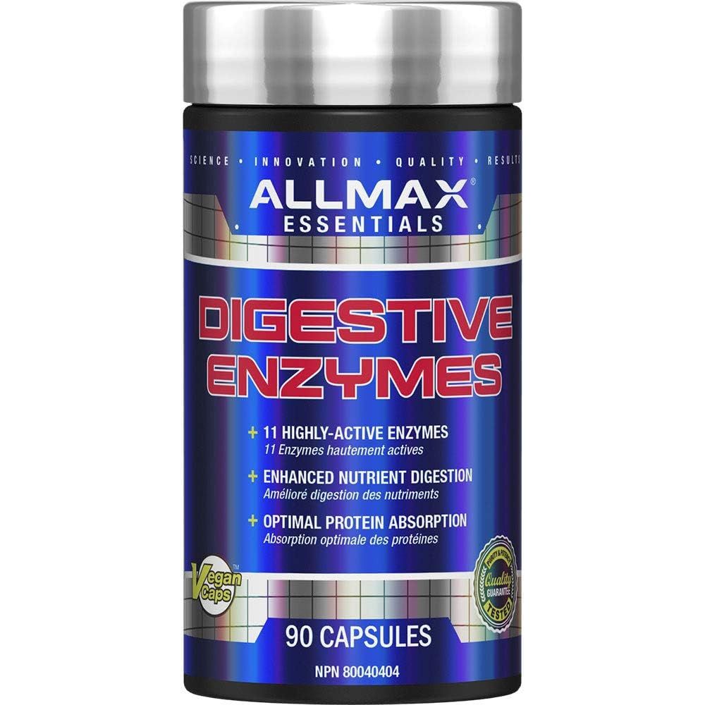 Allmax Digestive Enzymes 90ct | Anthem Supplements Canada