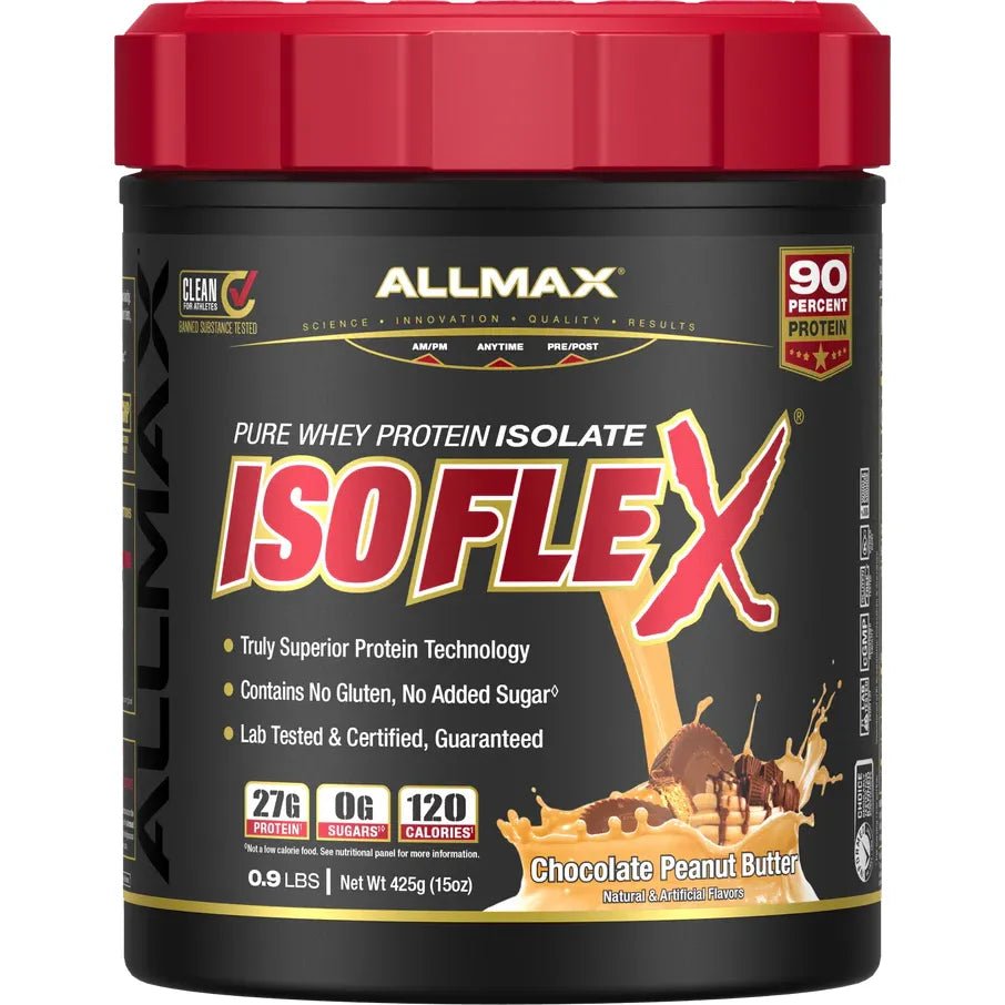 Allmax Isoflex Chocolate Peanut Butter | Anthem Supplements Canada