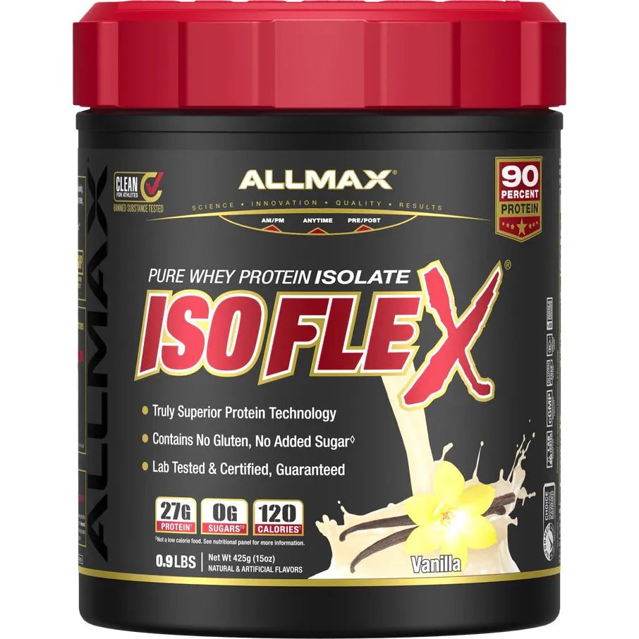 Allmax Isoflex Vanilla | Anthem Supplements Canada