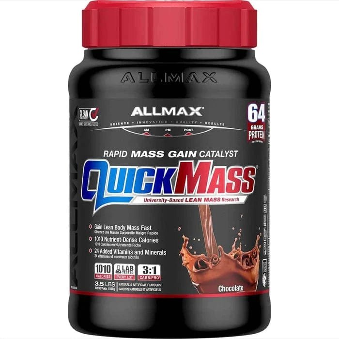 Allmax Quickmass Chocolate | Anthem Supplements Canada