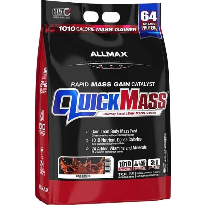 Allmax Quickmass Chocolate | Anthem Supplements Canada