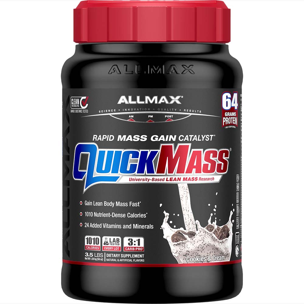 Allmax Quickmass Cookies n Cream | Anthem Supplements Canada
