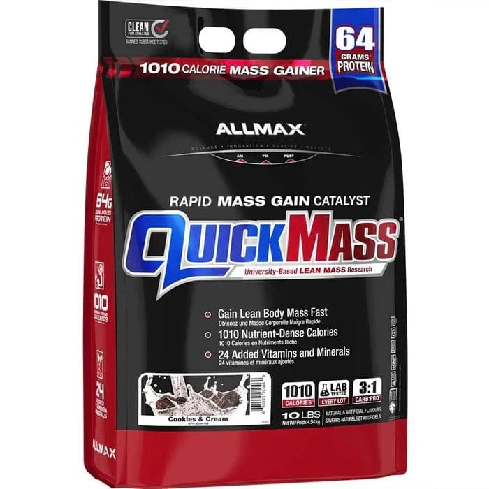Allmax Quickmass Cookies n Cream | Anthem Supplements Canada
