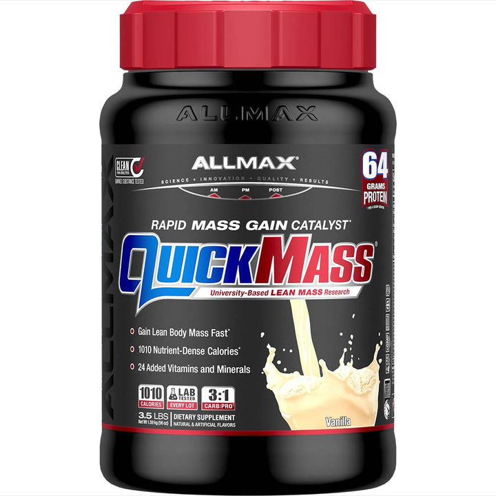 Allmax Quickmass Vanilla | Anthem Supplements Canada