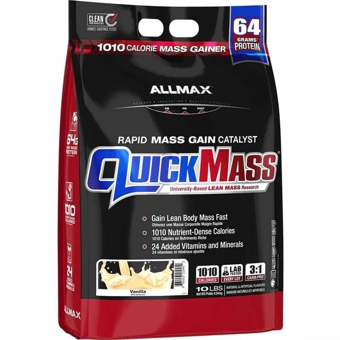 Allmax Quickmass Vanilla | Anthem Supplements Canada
