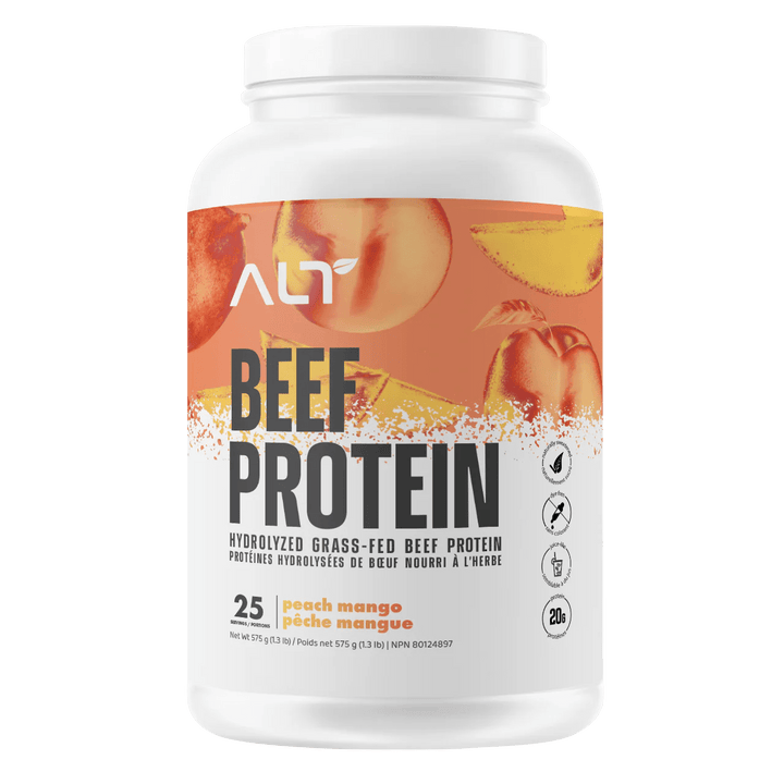 ALT Grass - Fed Beef Protein Isolate Peach Mango | Anthem Supplements Canada