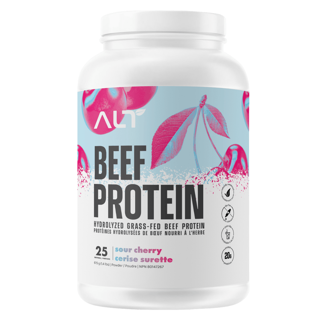 ALT Hydrolyzed Grass - Fed Beef Protein Sour Cherry | Anthem Supplements Canada