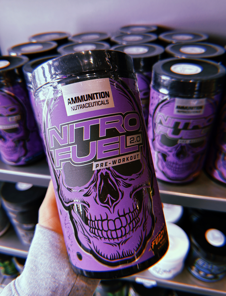 Ammo Nitrofuel Pre - Workout Blue Raspberry | Anthem Supplements Canada