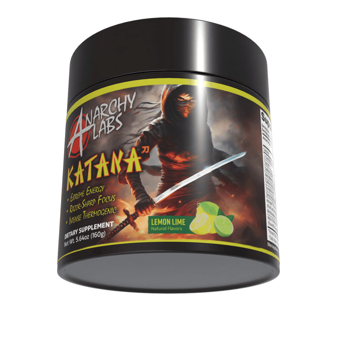 Anarchy Labs Katana Thermogenic Pre - Workout Lemon Lime | Anthem Supplements Canada