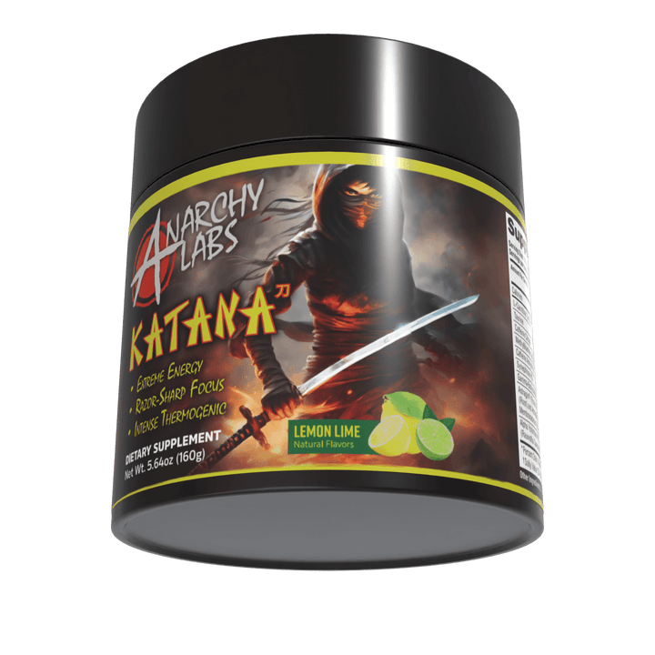 Anarchy Labs Katana Thermogenic Pre - Workout Lemon Lime | Anthem Supplements Canada