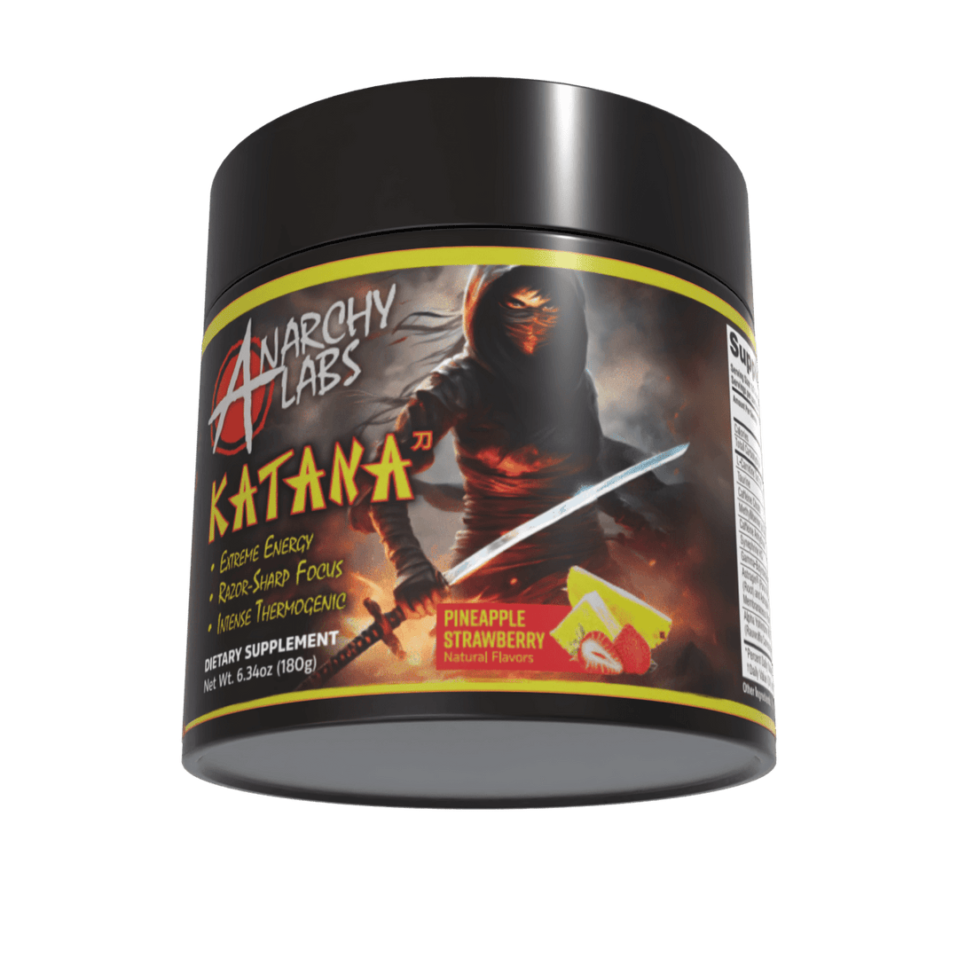 Anarchy Labs Katana Thermogenic Pre - Workout Pineapple Strawberry | Anthem Supplements Canada