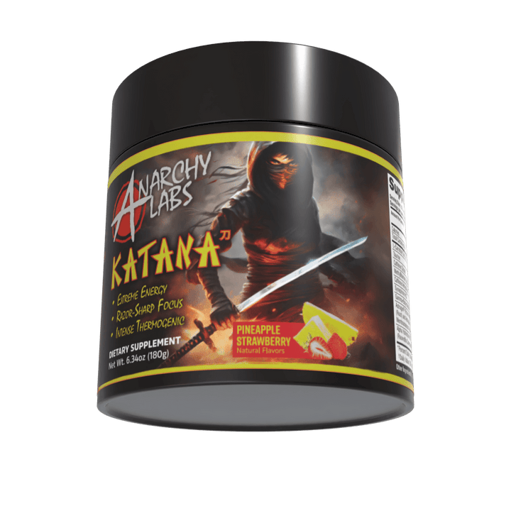 Anarchy Labs Katana Thermogenic Pre - Workout Pineapple Strawberry | Anthem Supplements Canada